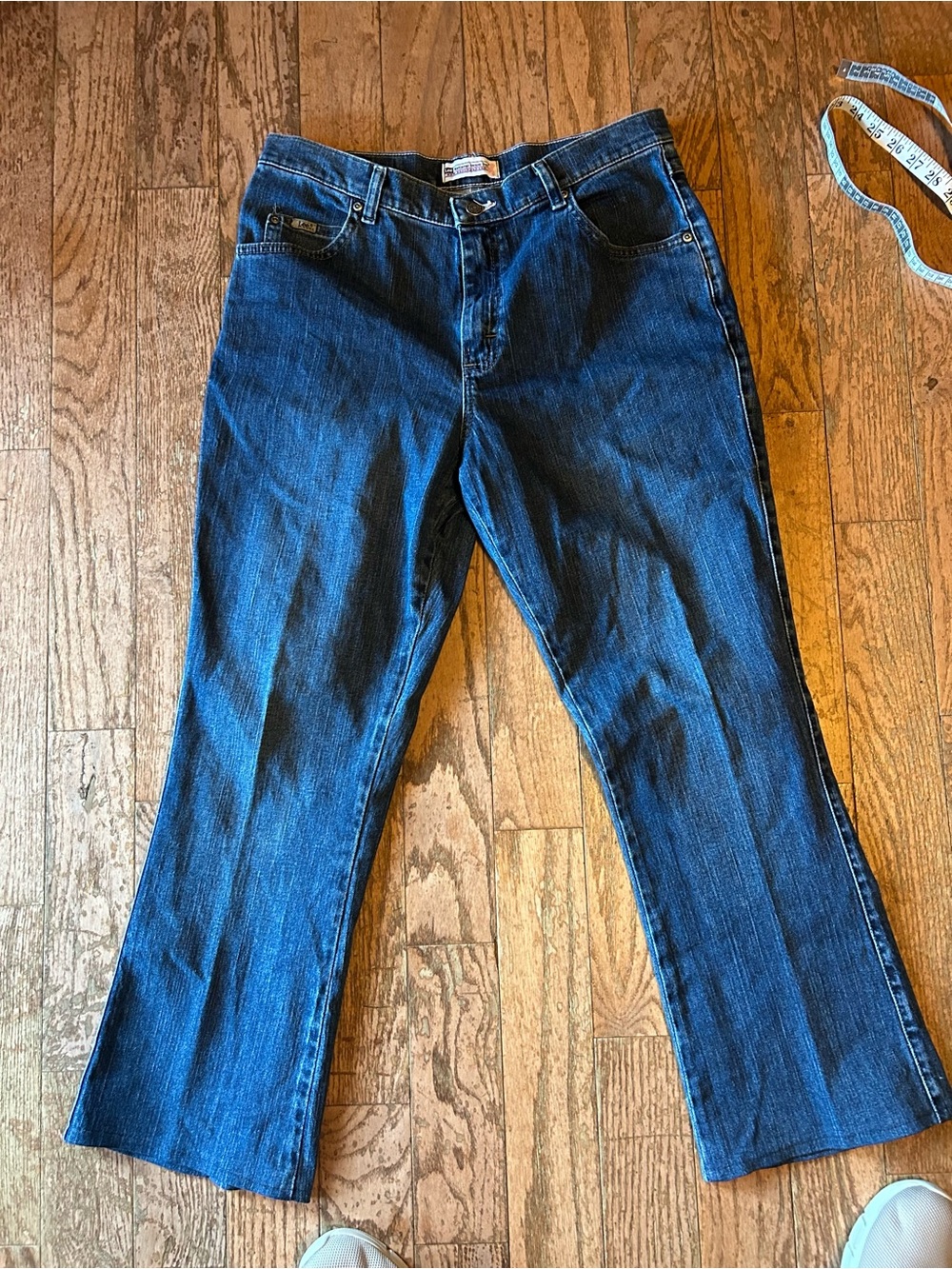 Lee National Denim Day Breast Cancer Awareness womens jeans 12 med